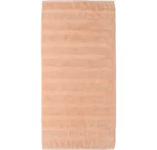 Cawö Noblesse Uni Serviette de bain Saumon