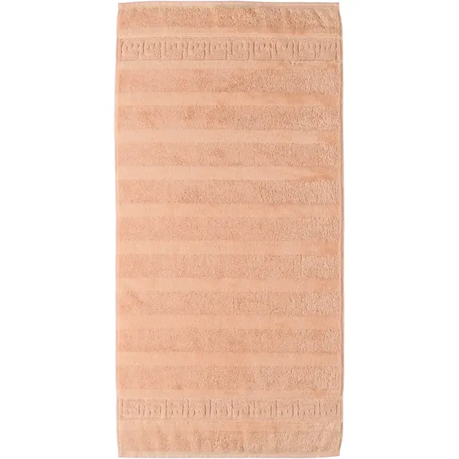 Cawö Noblesse Uni Badhanddoek Zalm