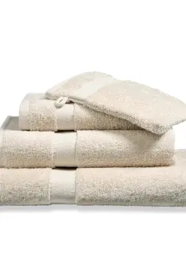 Vandyck Prestige Plain Cream Tan Washandje 16x22