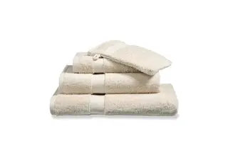 Vandyck Prestige Gant de toilette crème uni Tan 16x22