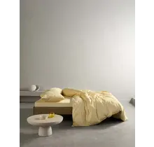 Essenza Minte housse de couette Yellow straw 1p set 140x220