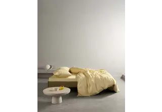 Essenza Minte  dekbedovertrek Yellow straw 1p set 140x220