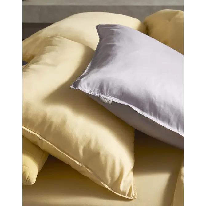 Essenza Minte housse de couette Yellow straw 1p set 140x220