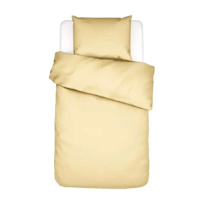 Essenza Minte housse de couette Yellow straw 1p set 140x220