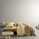 Essenza Essenza Minte housse de couette Yellow straw 1p set 140x220