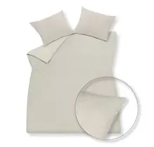 Enveloppe de couette Purity 79 stone 140x200/220 de Vandyck