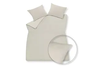 Enveloppe de couette Purity 79 stone 140x200/220 de Vandyck