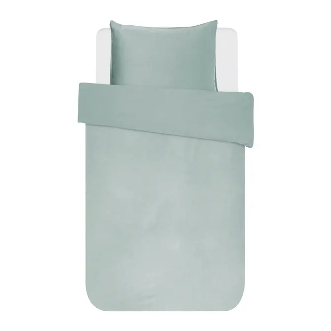 Essenza Minte  dekbedovertrek Dusty green 2p set 240x220