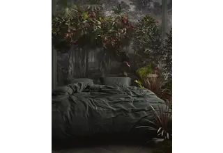 Essenza Minte housse de couette Anthracite 2p set 260x220