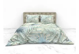 Heckett & Lane Luna Dekbedovertrek 200x200/220 Green