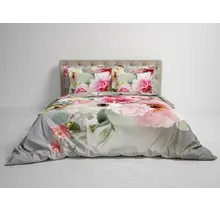 Heckett & Lane Rebecca Housse de couette 200x200/220 Grey