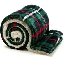 Plaid Unique Living Larsson 150x200cm noir