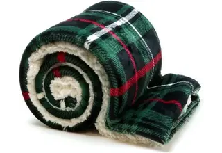 Unique Living Larsson plaid 150x200cm black