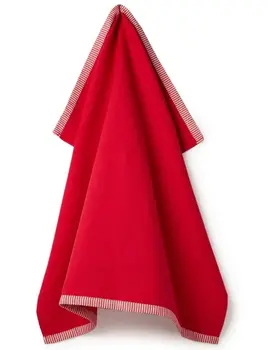 Bunzlau Castle Keukendoek Solid Red