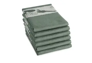 DDDDD torchon grenouille 60x65 laurier