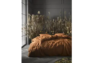 Essenza Minte housse de couette Leather Brown 2p set 260x220