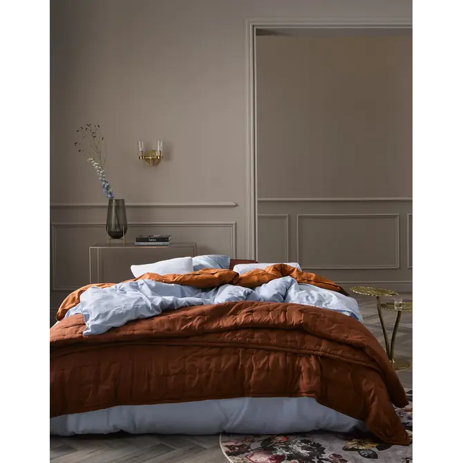 Essenza Minte housse de couette Iceblue 2p set 240x220