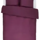 Essenza Essenza Minte  dekbedovertrek Burgundy 1p set 140x220