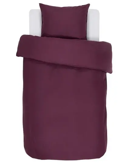 Essenza Minte  dekbedovertrek Burgundy 1p set 140x220