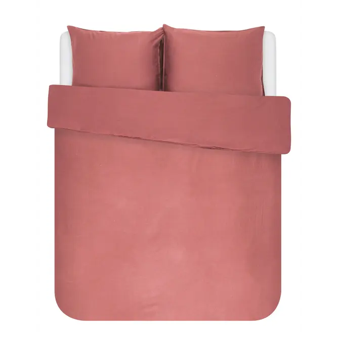 Essenza Minte  dekbedovertrek Dusty rose 2p set 200x220 Essenza Minte  dekbedovertrek Dusty rose 2p set 200x220