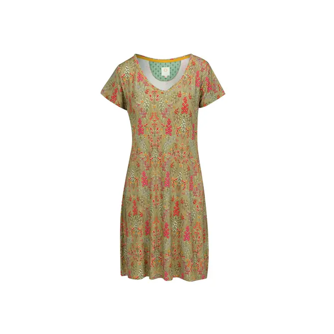 Pip Studio Djoy Chemise de nuit à manches courtes Primavera Green S