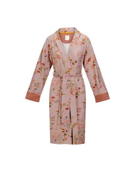 Pip Studio Nisha Kimono Kawai Flower Light Pink M