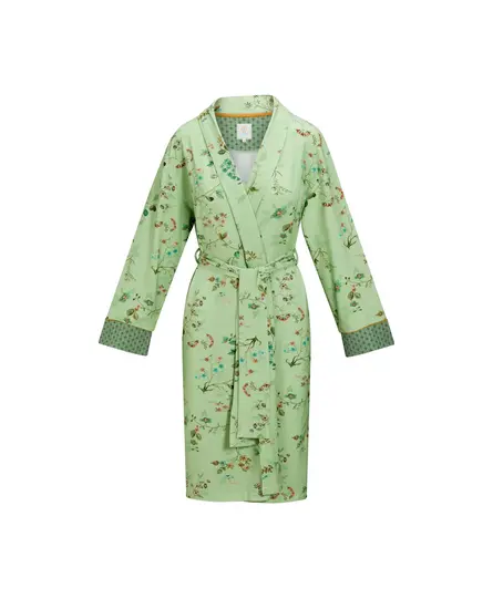 Pip Studio Nisha Kimono Kawai Flower Light Green S