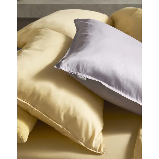 Essenza Minte  dekbedovertrek Yellow straw 2p set 260x220