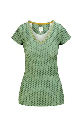 Pip Studio Toy Top à manches courtes Tegola Green L