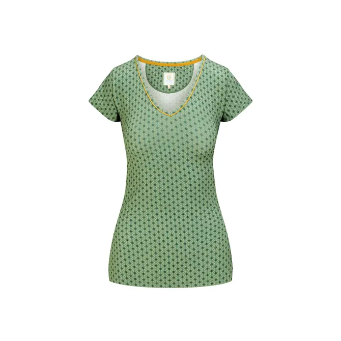 Pip Studio Toy Short Sleeve Top Tegola Green L