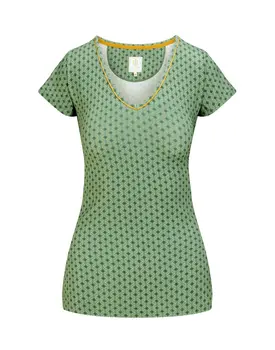 Pip Studio Toy Short Sleeve Top Tegola Green XXL