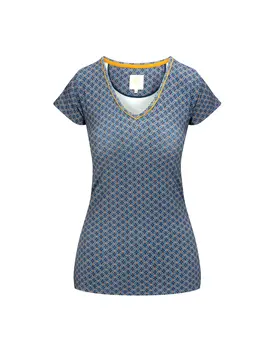 Pip Studio Toy Short Sleeve Top Tegola Blue S