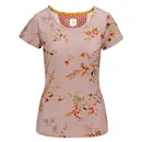 Pip Studio Pip Studio Tilly Short Sleeve Top Kawai Flower Light Pink L
