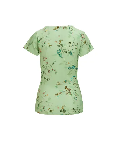 Pip Studio Tilly Short Sleeve Top Kawai Flower Light Green L