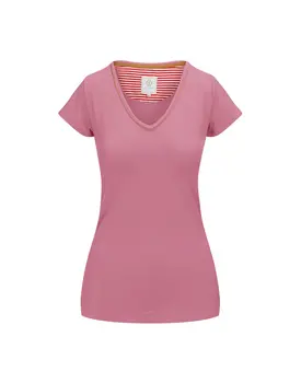 Pip Studio Toy Short Sleeve Top Solid Pink M