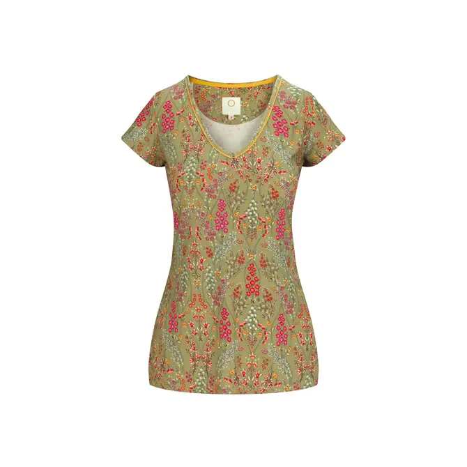 Pip Studio Toy Top à manches courtes Primavera Green M