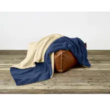 De Witte Lietaer Laya Plaid XL royal blue