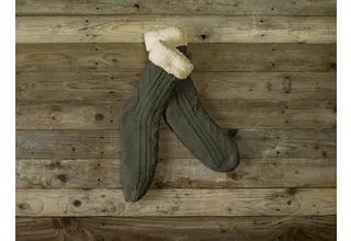 De Witte Lietaer Chaussettes Yamuna Home 35-40 kaki