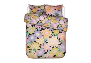 Covers & Co Flower fling Dekbedovertrek Black 240x200/220