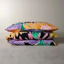 Essenza Covers & Co Flower fling Dekbedovertrek Black 240x200/220