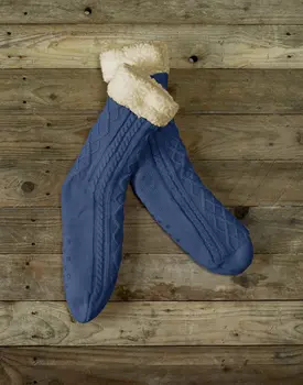 De Witte Lietaer Yamuna Home Socks 40-46 royal blue