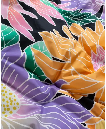 Covers & Co Flower fling Kussensloop Black 60x70