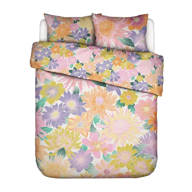 Covers & Co Flower fling Dekbedovertrek Bright white 140x200/220