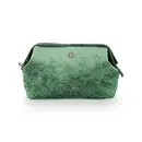 Pip Studio Pip Cosmetic Purse Extra Large Velvet Quilted Green 30x20.7x13.8cm