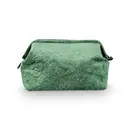 Pip Studio Pip Cosmetic Purse Extra Large Velvet Quilted Green 30x20.7x13.8cm