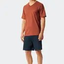 Schiesser Schiesser Shortama terre cuite marron 176952 50/M