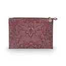 Pip Studio Pip Cosmetic Flat Pouch Medium Kyoto Festival Dark Pink 24x15.5x1cm