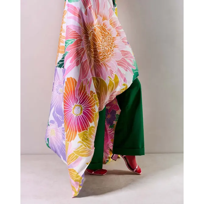 Covers & Co Flower fling Dekbedovertrek Bright white 200x200/220