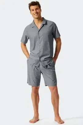 Schiesser Shortama dark blue 176965 52/L