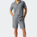 Schiesser Schiesser Shortama bleu foncé 176965 56/XXL